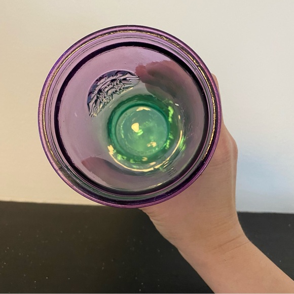 Starbucks 2022 Ombre Purple & Teal
Recycled Glass Cold Cup 16 Fl oz. - Picture 7 of 12